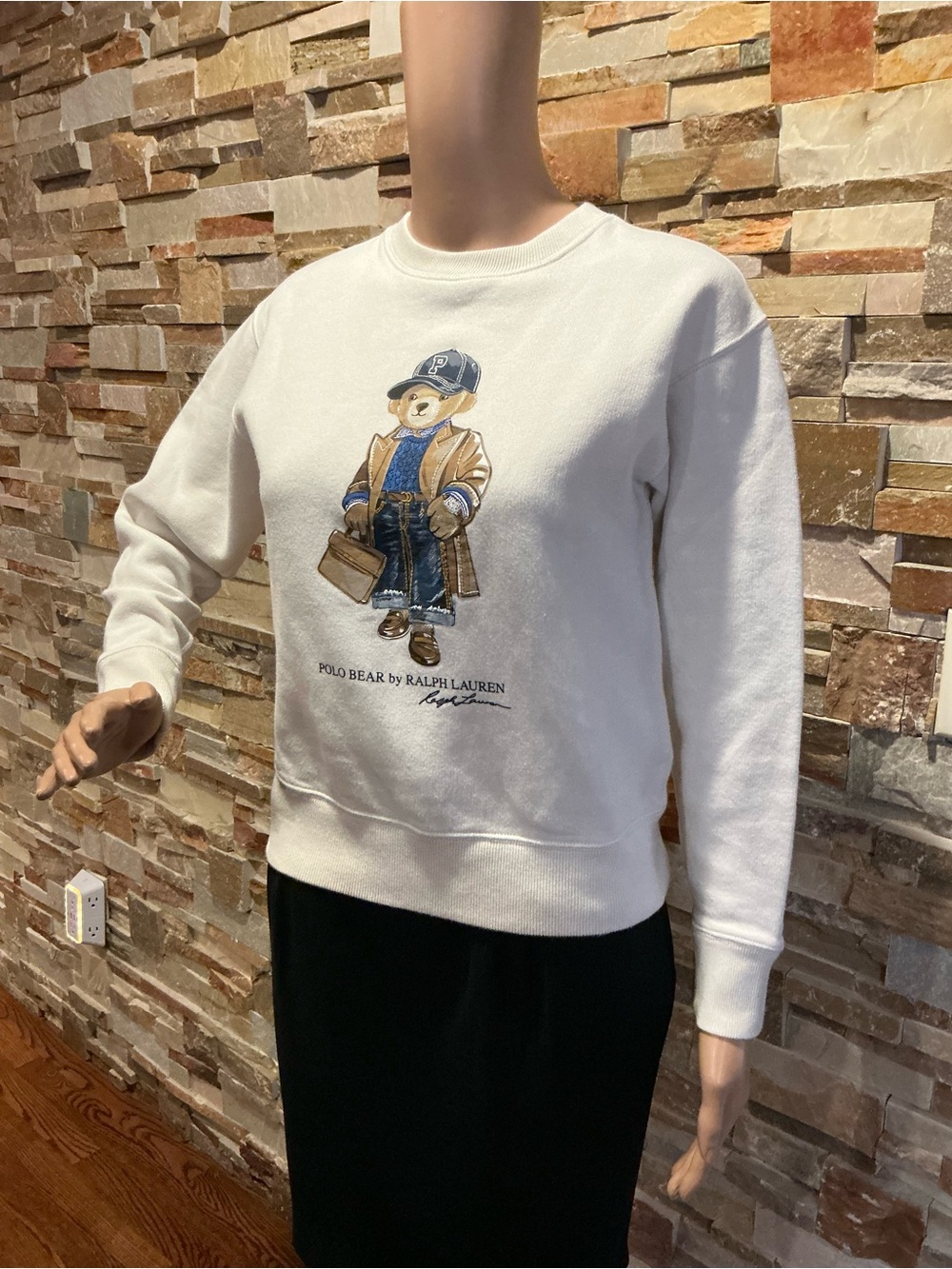 Ralph Lauren Winter Polo Bear Sweatshirt - Picture 4 of 12
